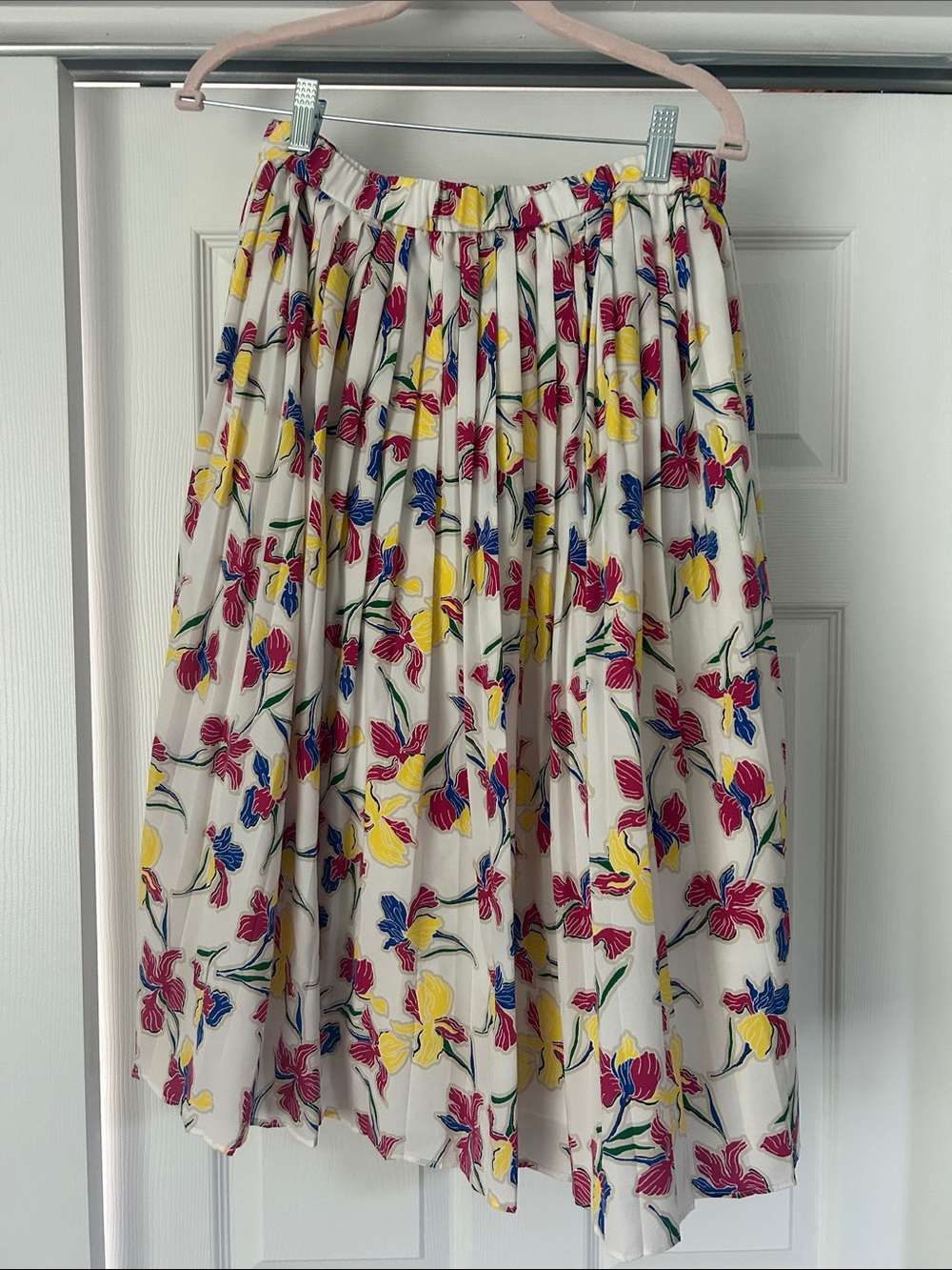 Banana Republic floral midi skirt, medium